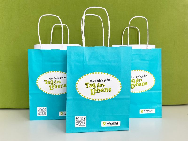 Sackerl zum Tag des Lebens